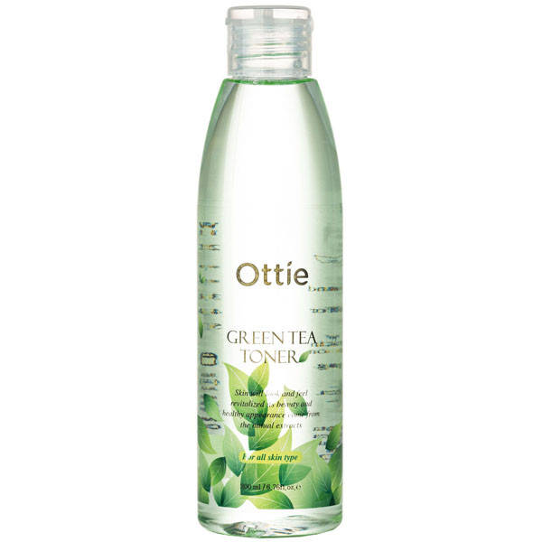 

Тонер для лица Ottie Green Tea Toner. 200 мл. С экстрактом зеленого чая