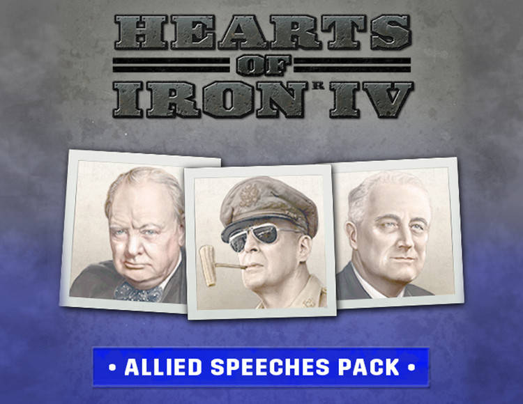 

Hearts of Iron IV: Allied Speeches Pack (Ключ Steam) для ПК