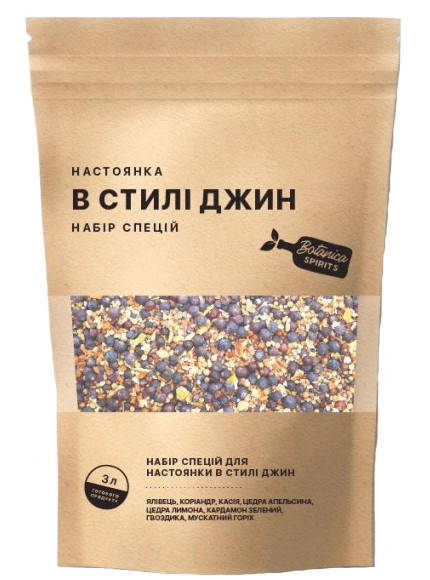 

Набор специй для настойки в стиле Джин (3 л)