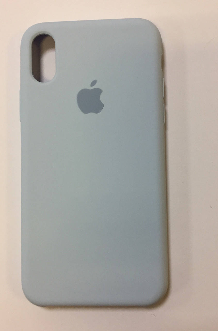 

Чехол Silicon iPhone Xs - "Небесно-голубой №43"
