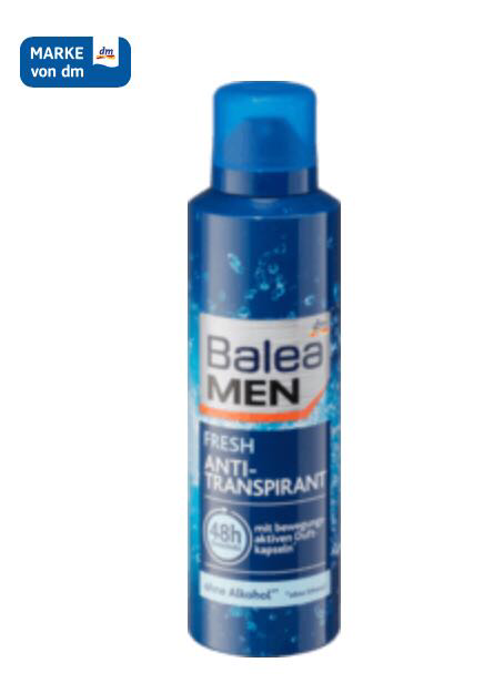 

Balea MEN Deodorant Anti-Transpirant Fresh мужской дезодорант-антиперспирант Свежесть 200 мл