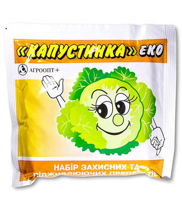 

Інсектицид-Фунгицид Капустинка EKO, 50г (2сотки)