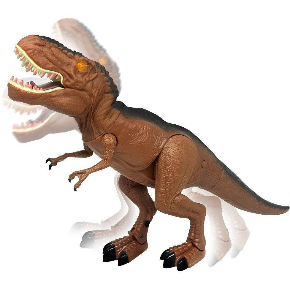 

Игрушка Могучий Мегазавр T-Rex рычащий и кусающий 45 см., 80046