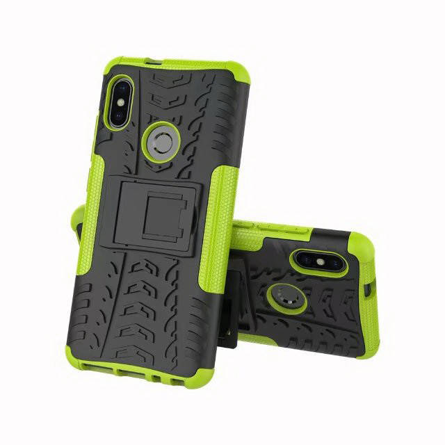 

PC + TPU чехол Armor для Xiaomi Mi 6X (8 цветов) салатовый