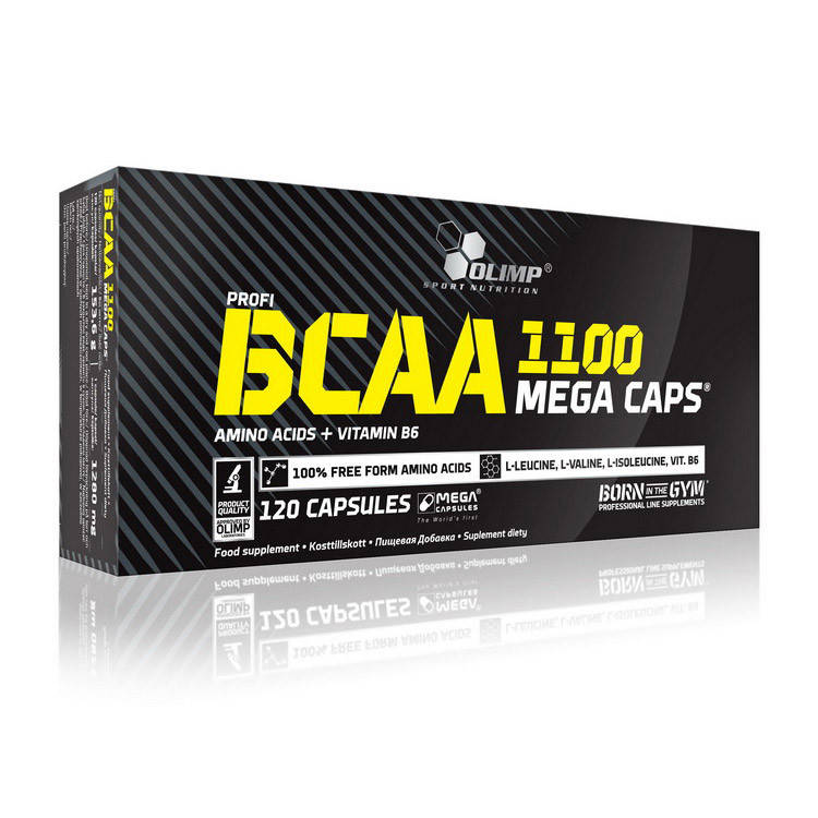 

Аминокислоты Olimp BCAA Mega Caps 1100 120 caps