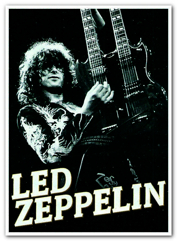 

Led Zeppelin — британская рок-группа плакат
