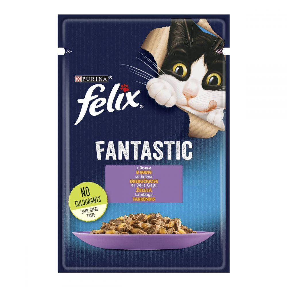 

Felix Fantastic з ягням в желе, 85 г