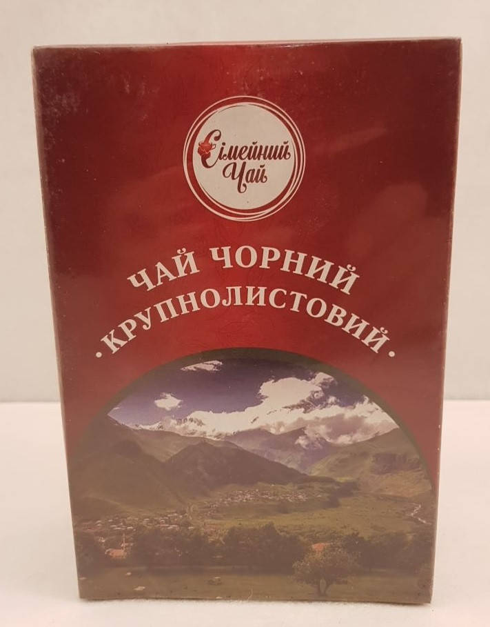 

Чай черный крупнолистовой Семейный 100 г в картонной упаковке