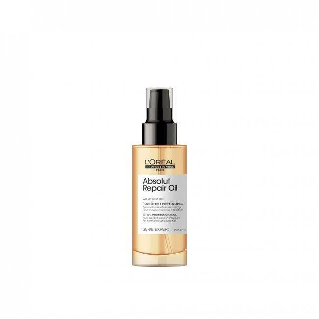 

Масло для волос L`Oreal Professionnel Absolut Repair Gold Quinoa Для восстановления поврежденных волос 10 в 1