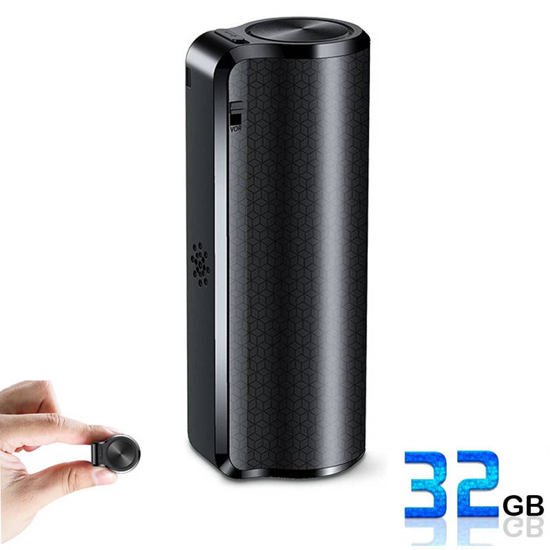 

Мини диктофон Savetek 1000 - Pro с магнитом, голосовой активацией записи, 32gb (500 часов работы)