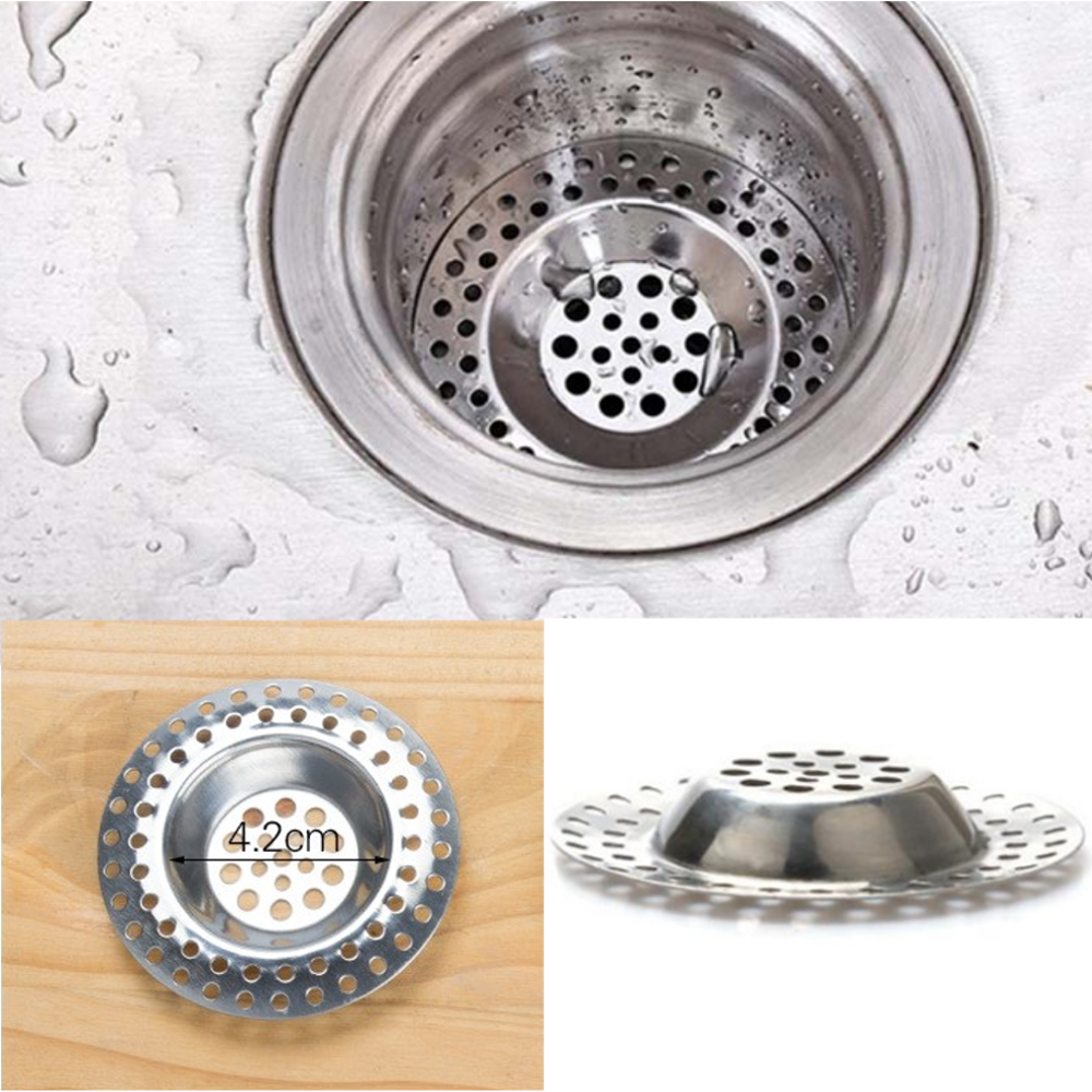 

Сеточка в раковину металлическая 90 мм