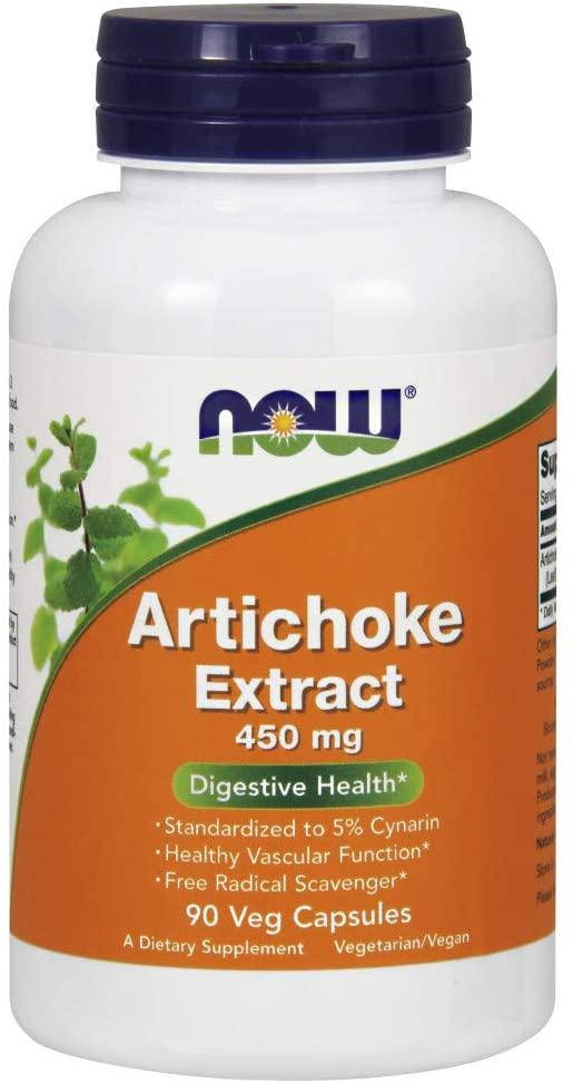 

Артишок экстракт нау фудс препарат для пищеварения Now Foods Artichoke Extract 90 капсул 450mg