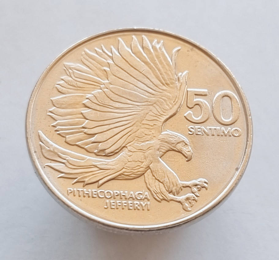 

Филиппины 50 сентимо 1985