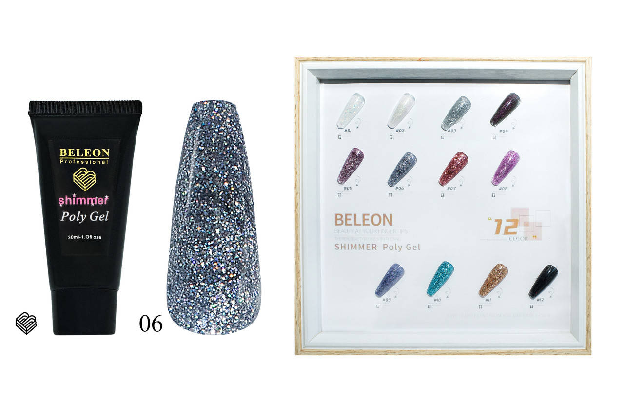 

Poly Gel BELEON Shimmer №06
