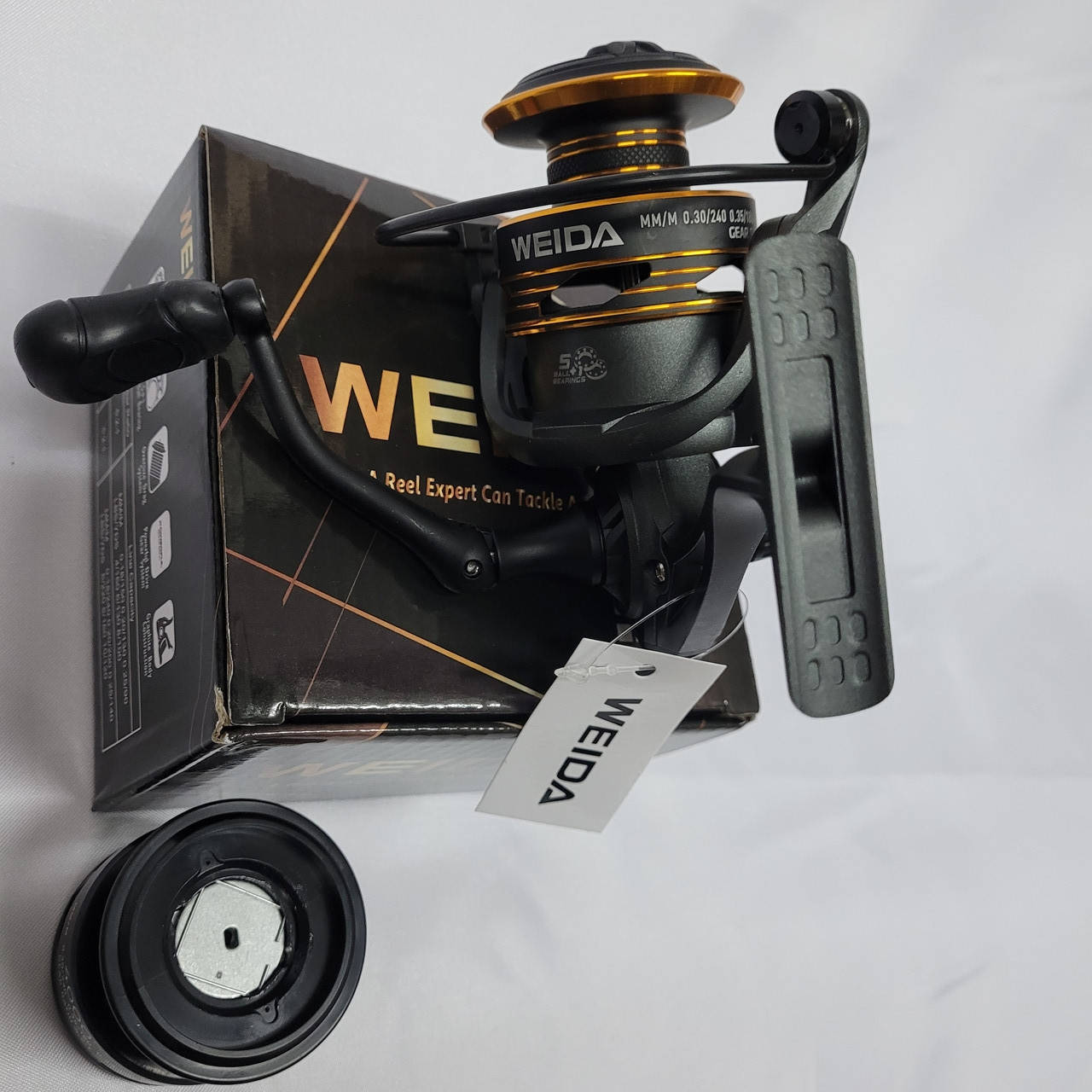 

Катушка на спиннинг Weida(Kaida) ES 4000 (передний фрикцыон 5+1BB)