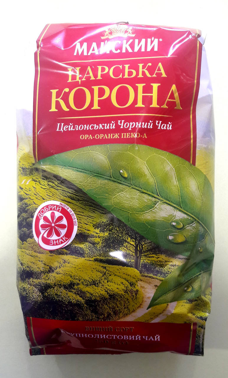 

Чай Майский Царская Корона 250 г черный