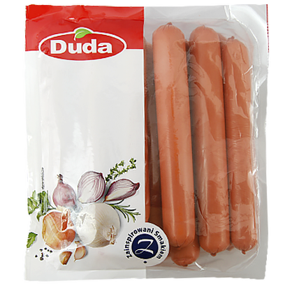 

Сосиски Дуда Duda 1kg 8шт/ящ (Код : 00-00011739)