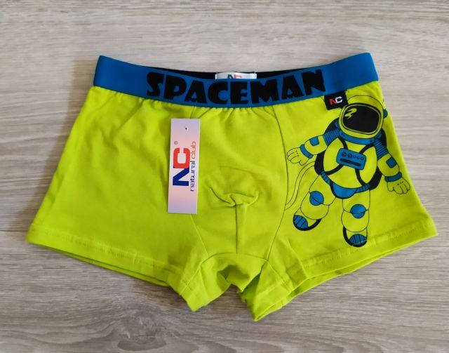 

Боксеры трусы для мальчика хлопок Спейсмен Польша Труси боксерками для хлопчика салатовый, 122 см.