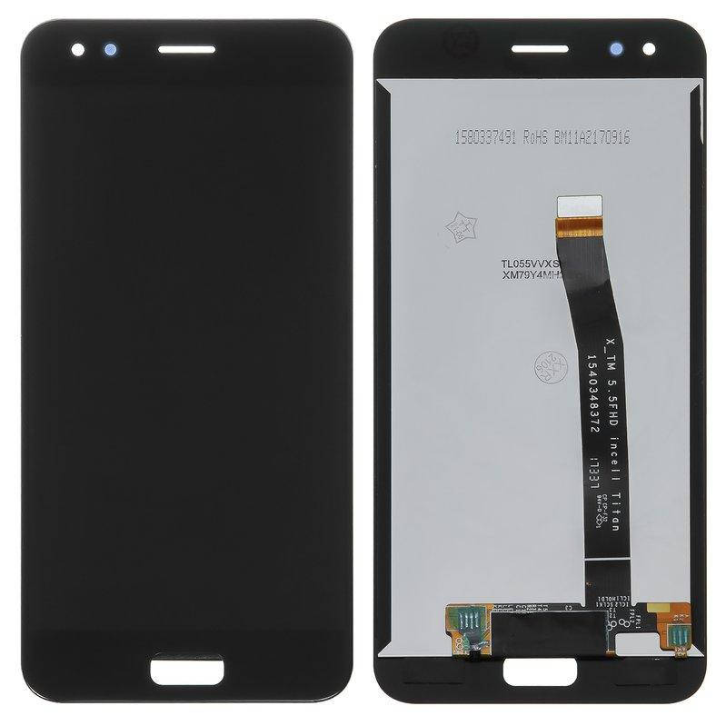 

Дисплей для Asus ZenFone 4 (ZE554KL), чорний, без рамки, Черный