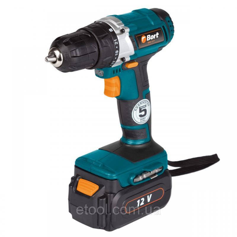 

Шуруповерт аккумуляторный Bort BAB-12-P