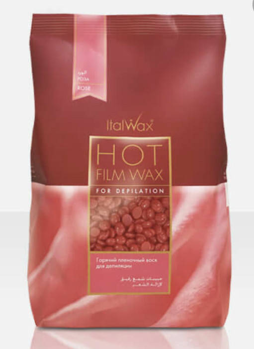 

ItalWax Пленочный воск для депиляции Роза в гранулах (1кг)