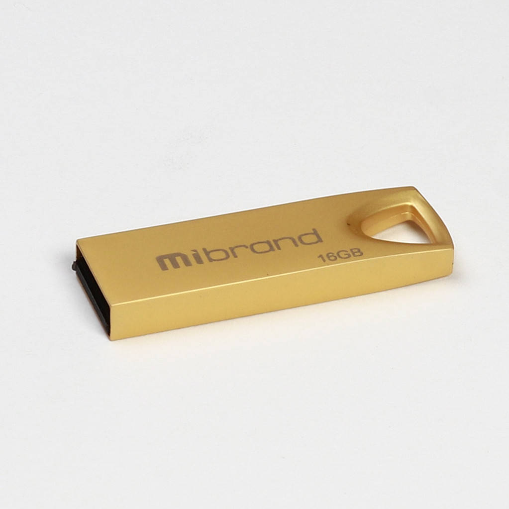

USB Флешка на 16 Гб | Флеш-накопитель Mibrand 16GB USB2.0 Taipan Gold, Золотистый