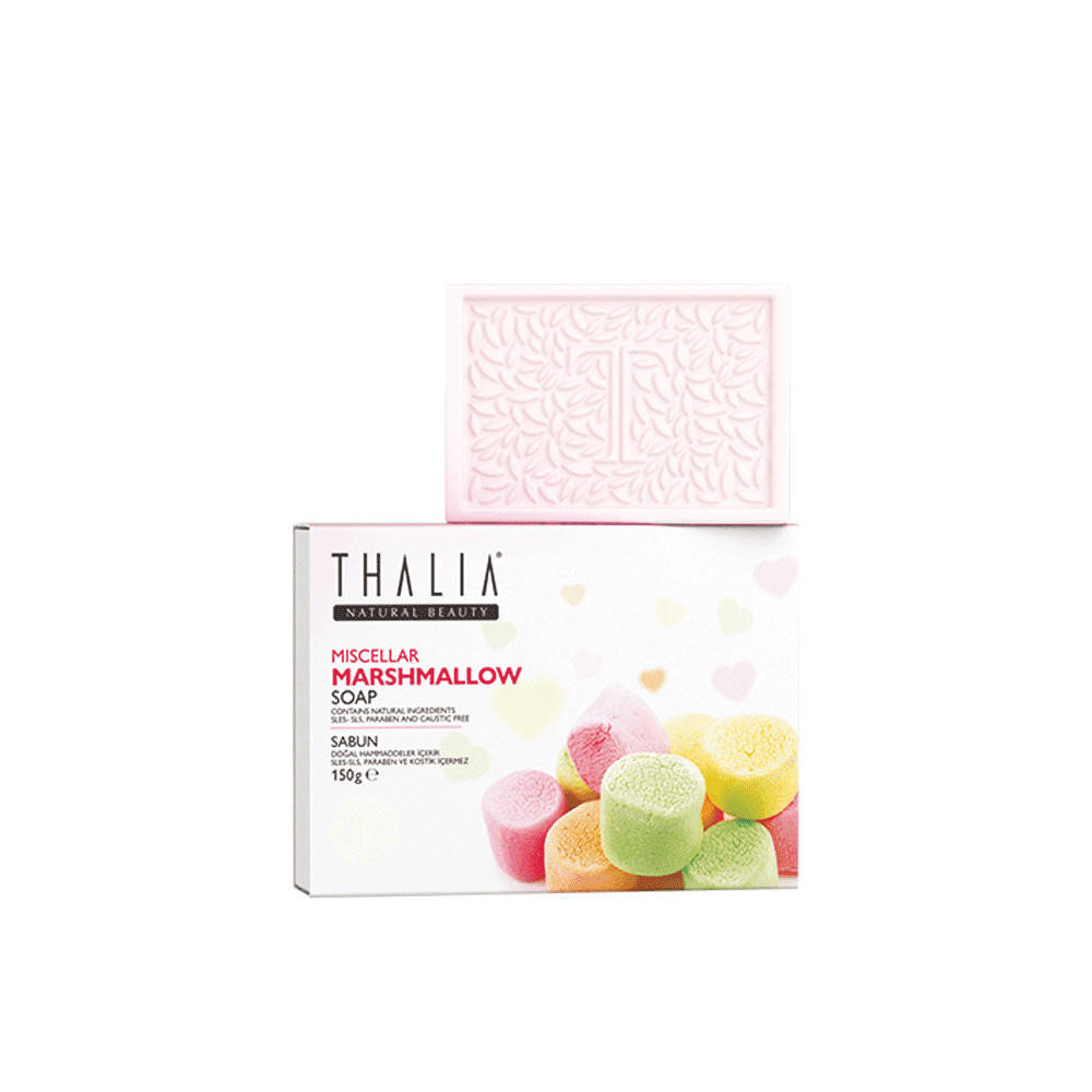 

Натуральное мицеллярное мыло с маршмеллоу THALIA 150 г
