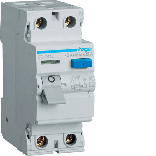

ПЗВ 2P 40A 30mA AC