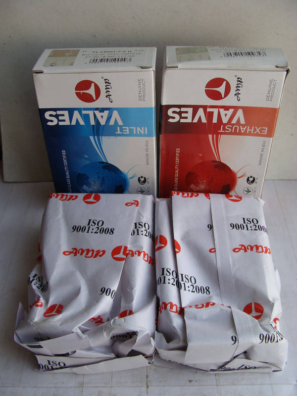 

Клапана ВАЗ 2101 - 2107 (к-кт 8шт) (пр-во AMP Польша) качество супер!