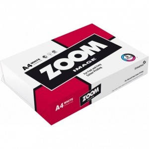 

Папір офісний А4, Zoom Image, клас A, 80 г/м2, 500 л, Stora Enso, Белый