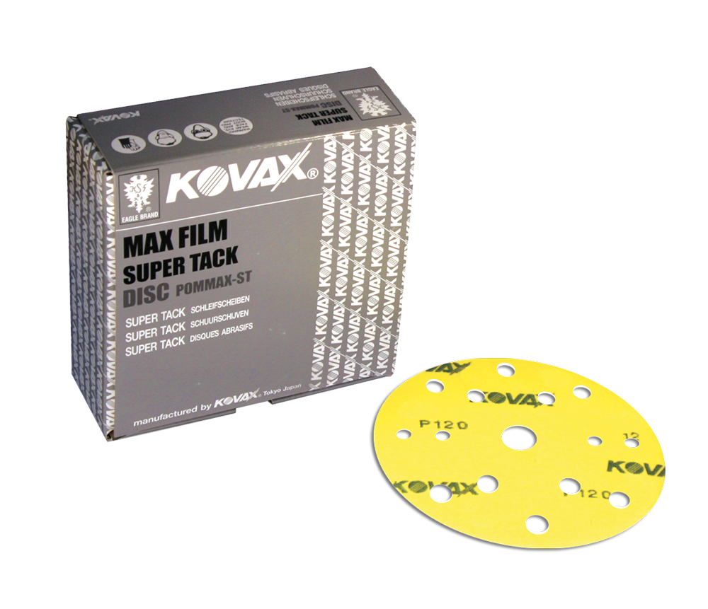 

Шлифовальный абразивный круг KOVAX Maxfilm D152mm /15отв. P80-P600 (уп.-50шт.) P120