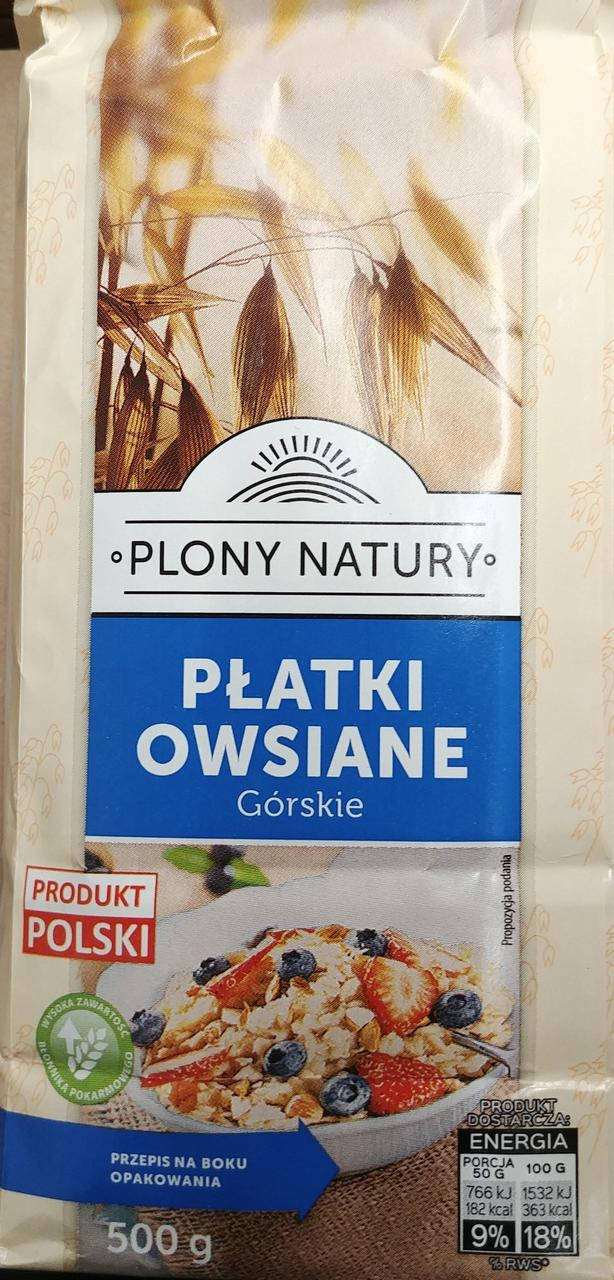 

Овсянка крупная Platki Owsiane Górskie 500гр. Польша