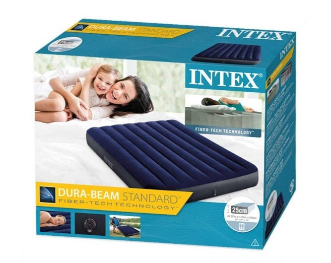 

Матрац велюровий INTEX (137*191*25см)