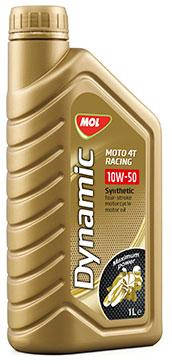 

Моторное масло MOL DYNAMIC MOTO 4T RACING 10W-50 для 4-х тактных двигателей
