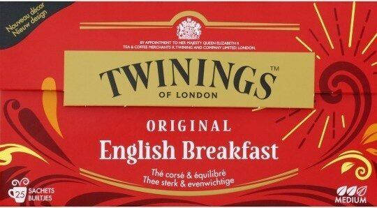 

Чай Твайнінгс Twinings English Breakfast Tea Original 25пак.