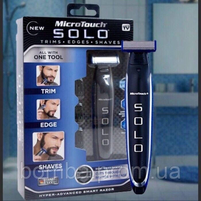 

Триммер для мужчин для бритья и стрижки волос MICRO TOUCH SOLO