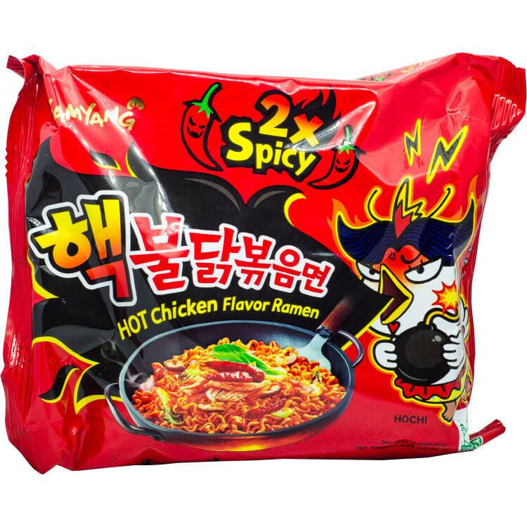 

Локшина рамьон дуже гостра Бульдак 2x Spicy Samyang 140г