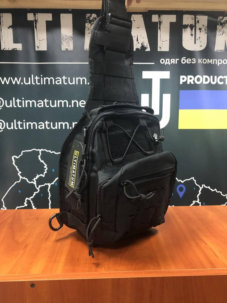 

Рюкзак однолямочный Laser Ultimatum RT-099, Оливковый