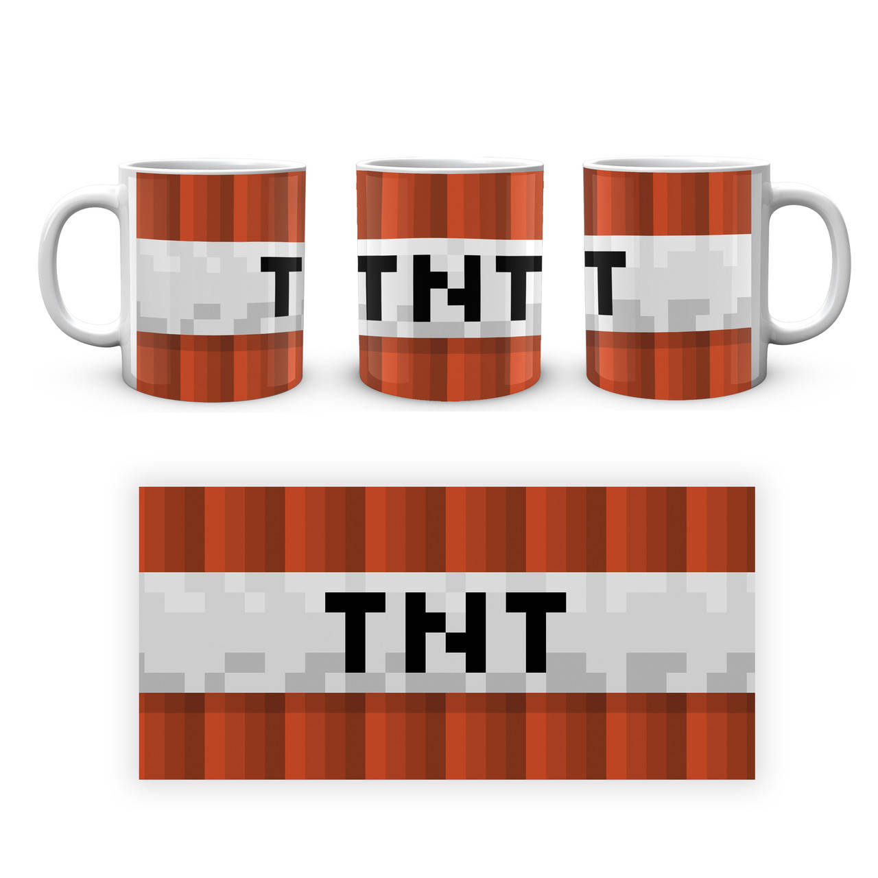 

Кружка GeekLand Minecraft Майнкрафт Динамит Tnt MС.02.371, Белый