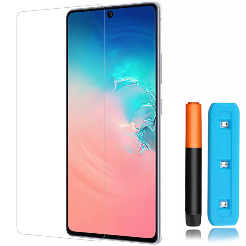 

Защитное Стекло 3D с УФ/UV лампой для Samsung Galaxy S20 Ultra, Прозрачный