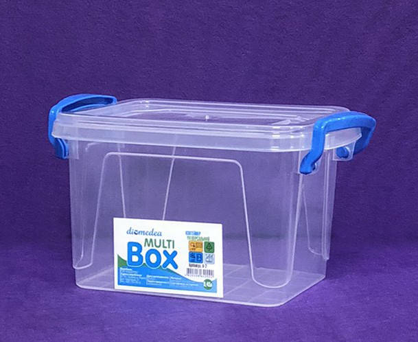 

Ланч-бокс пищевой 11.5x8.5x7 (cm) 0.45(л) A-2, Прозрачный