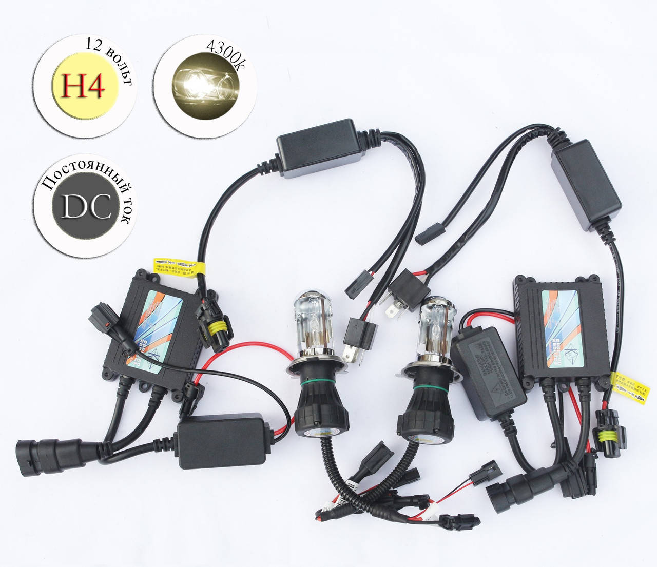 

Ксенон (биксенон) комплект H4 12V 35W 4300К DC
