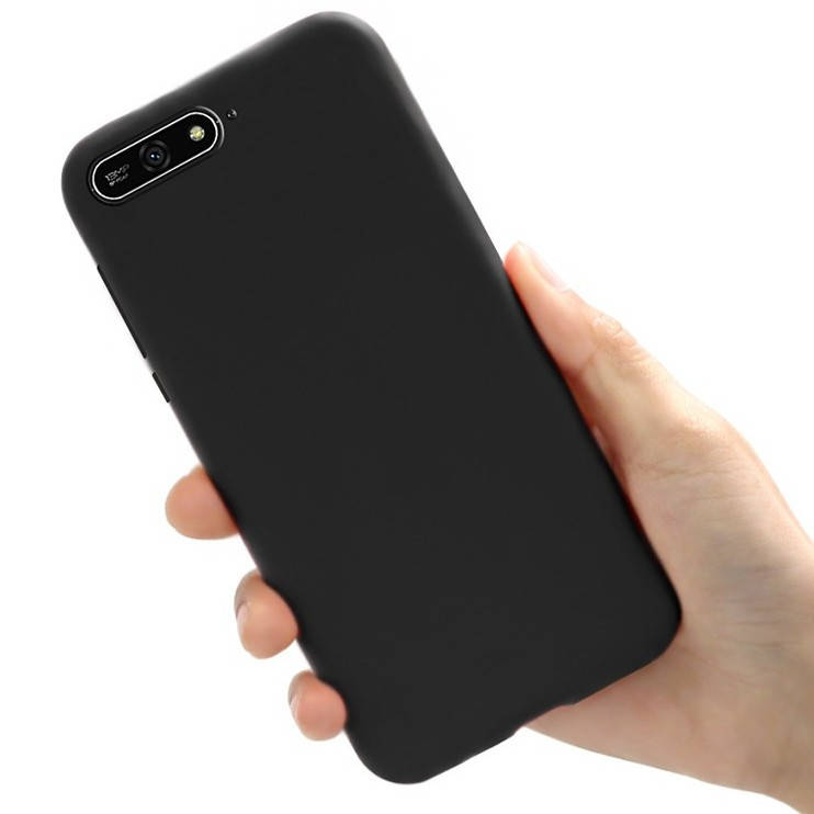 

Чехол Style для Huawei Y6 2018 Бампер силиконовый без отпечатка черный