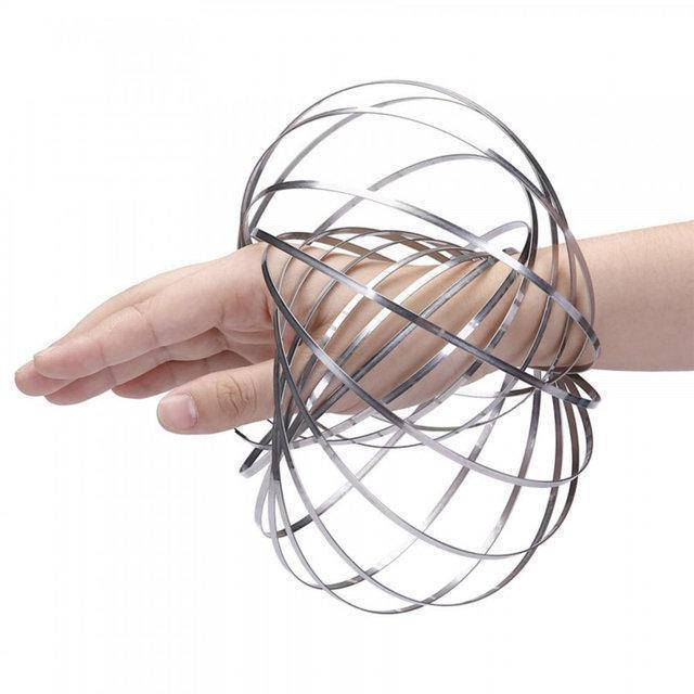 

Magic Ring - кинетические кольца Toroflux / торофлакс / антистресс / кинетическая игрушка, Жмите