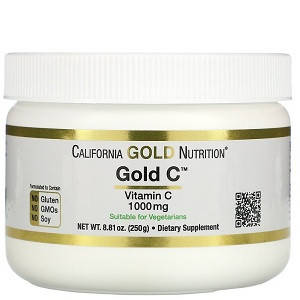 

Витамины и минералы California Gold Nutrition Gold C Powder (250 грамм.)