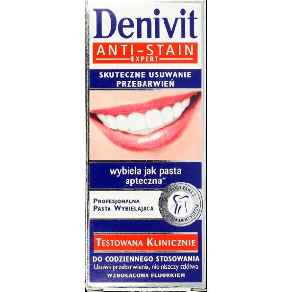 

DENIVIT отбеливающая зубная паста, 50 мл