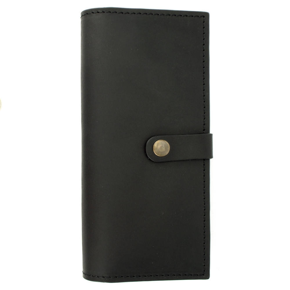 

Кошелек мужской кожаный большой Handycover HC0046 черный