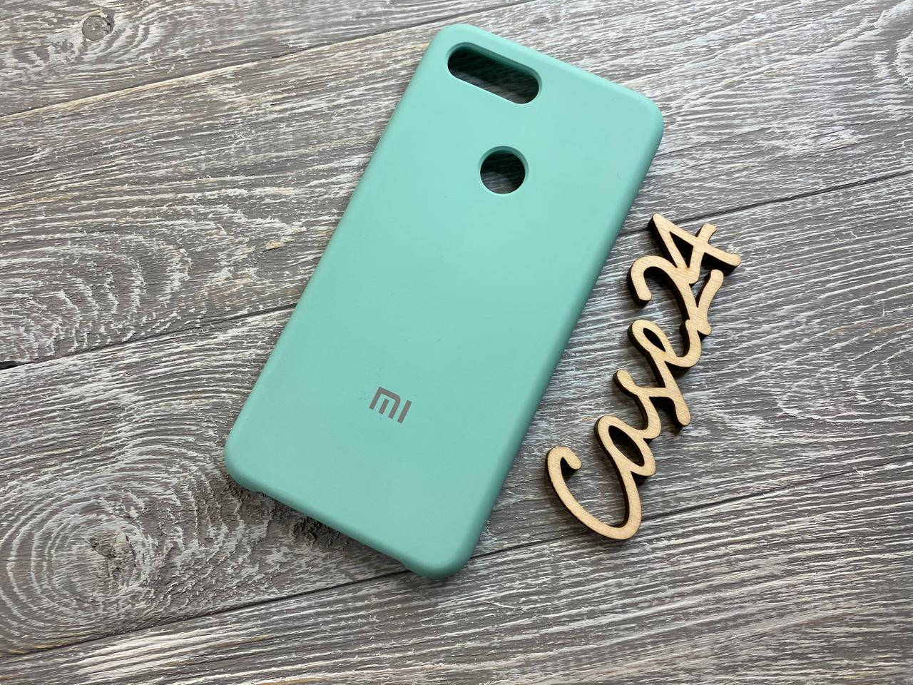 

Чехол Soft touch для Xiaomi Mi 8 Lite (8 цветов) бирюзовый