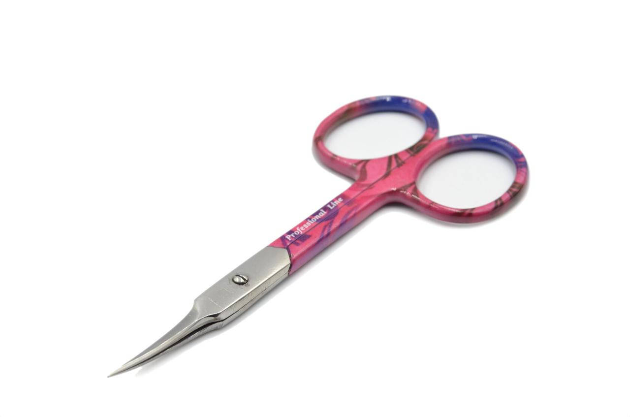 

Ножницы маникюрные для кутикулы Beauty LUXURY HM-05 цветные изогнутые