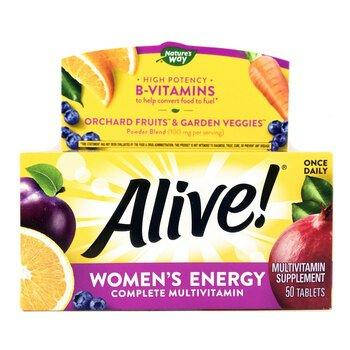 

Мультивітаміни для жінок Nature's Way Alive! Women's Energy Multivitamin-Multimineral 50 Tabs